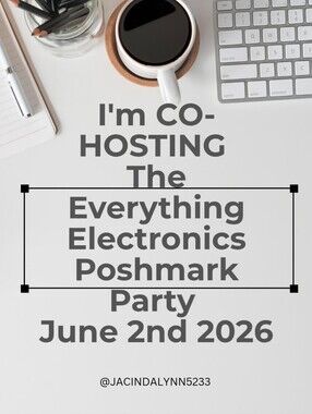 I'm Co-hosting The Best Of Everything Electronics Poshmark Party June 2nd 2026 !